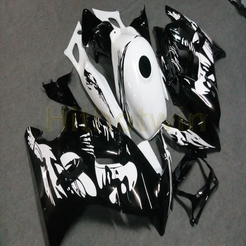 Пользовательский капот мотоцикла для CBR600F3 1997-1998 ABS Пластиковый обтекатель литьевой формы белый черный