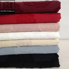 Жаккардовое льняное высококачественное хлопковое и льняное платье из жаккардовой ткани, удобная и дышащая ткань