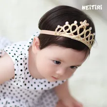 19 корейский стиль аксессуары для волос детская Корона повязка для волос аксессуары для девочек милые детские головные уборы детские резинки для волос