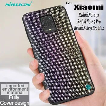 

Case For Xiaomi Redmi Note 9s Note 9 Pro Max Case NILLKIN Twinkle Polyester Reflective Back Cover on Redmi Note9 Pro Max Cases