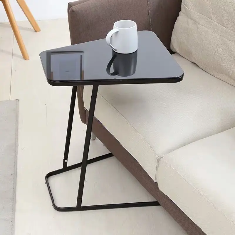 Креативный Съемный стол для ноутбука компьютерный стеклянный дивана боковой
