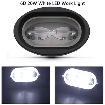 

6D 20W LED Light Bar Car Driving Fog Spot Light Offroad LED Work Work Lamp Vehicle Truck SUV ATV Led Car Retrofit Styling