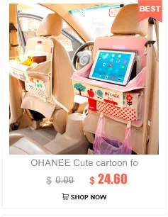 Ткань Оксфорд, органайзер для автомобильного сиденья, Детская сумка для хранения с карманами для сенсорного экрана, для Ipad, планшета, автомобильное заднее сиденье, кресло, аксессуары