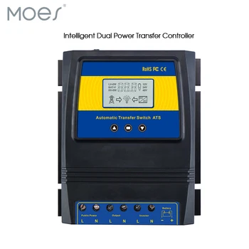 

Automatic ATS Dual Power Transfer Switch Solar Charge Controller for Solar wind System DC 12V 24V 48V AC 110V 220V on/off grid