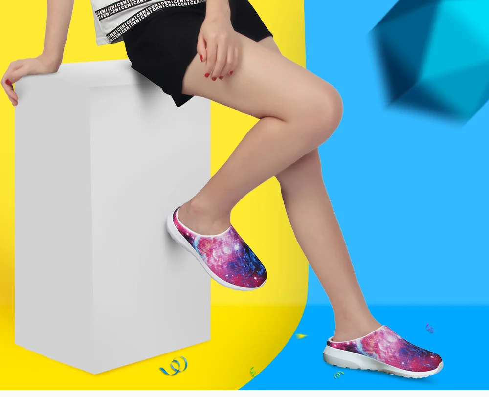 HYCOOL женские спортивные сандалии с принтом медсестры из мультфильма женские спортивные шлепанцы из сетчатого материала на плоской подошве; дышащая женская обувь на плоской подошве; коллекция года; zapatos mujer