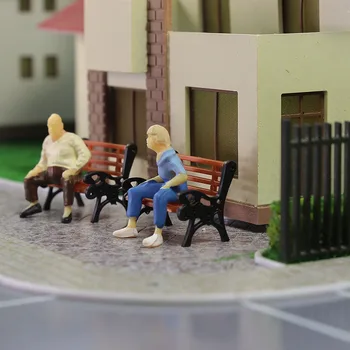 Model Railway Layout O scale 1:48 All Seated Figures Painted People 24pcs/25pcs/32pcs