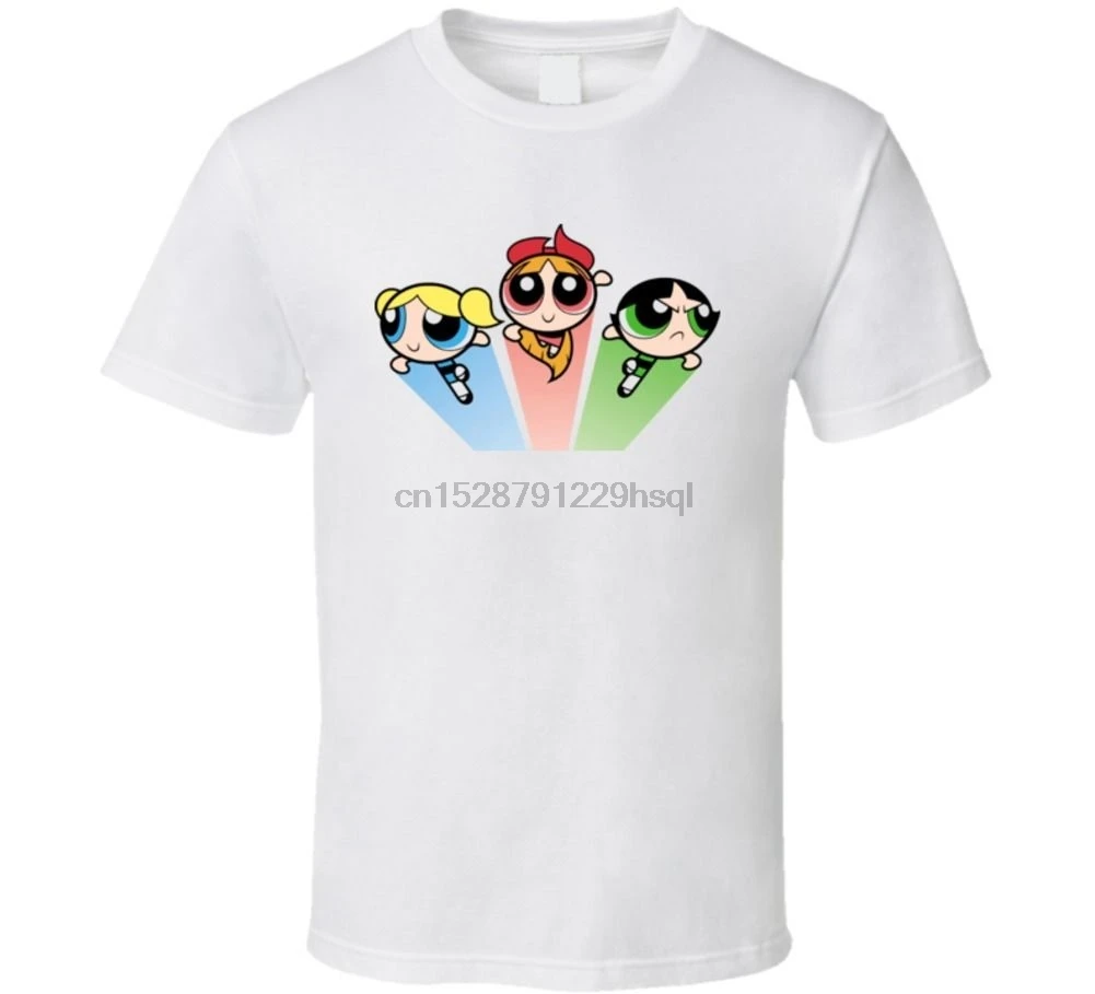 Футболка для девочек Powerpuff | Мужская одежда