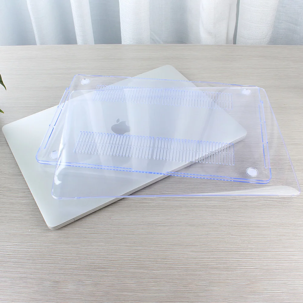 Кристальный матовый чехол для Apple Macbook Air Pro Retina 11 12 13 15 16 4 дюймов A1932 A1466 New Air13 A2179 +