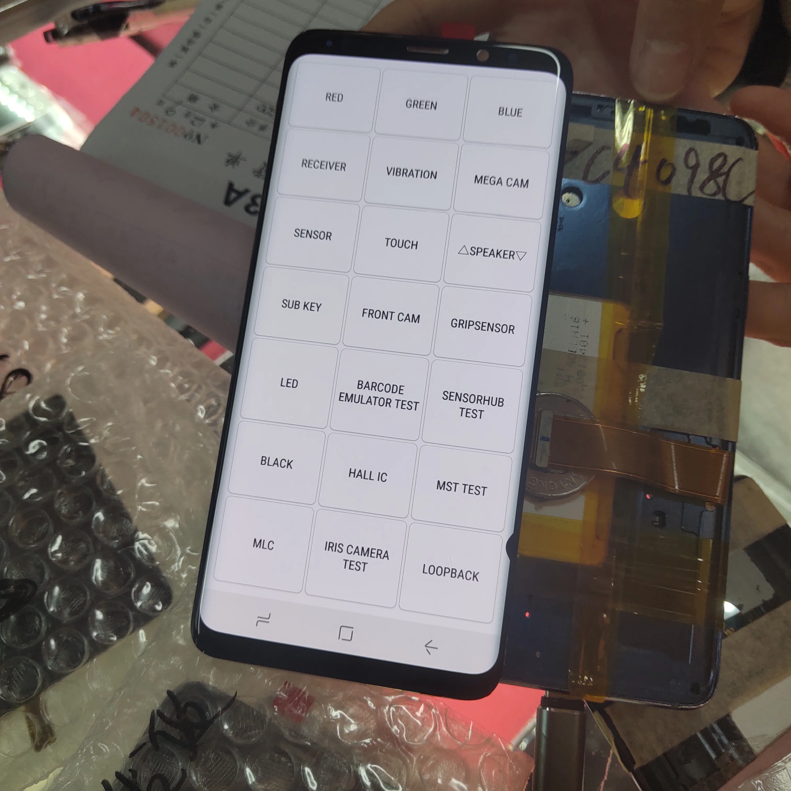   ȼ  LCD, Ｚ S9 + S9 ÷ G965 G965F ġ ũ Ÿ LCD ÷,  