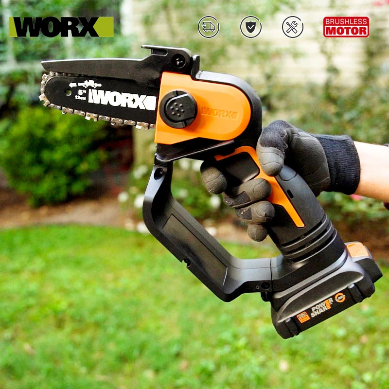 WORX WG324E Mini Chainsaw, Wood Cutting 