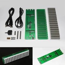 DIY KITS 16 level LED Music Audio Spectrum indicator Amplifier Board Green Color Speed Adjustable With AGC Mode