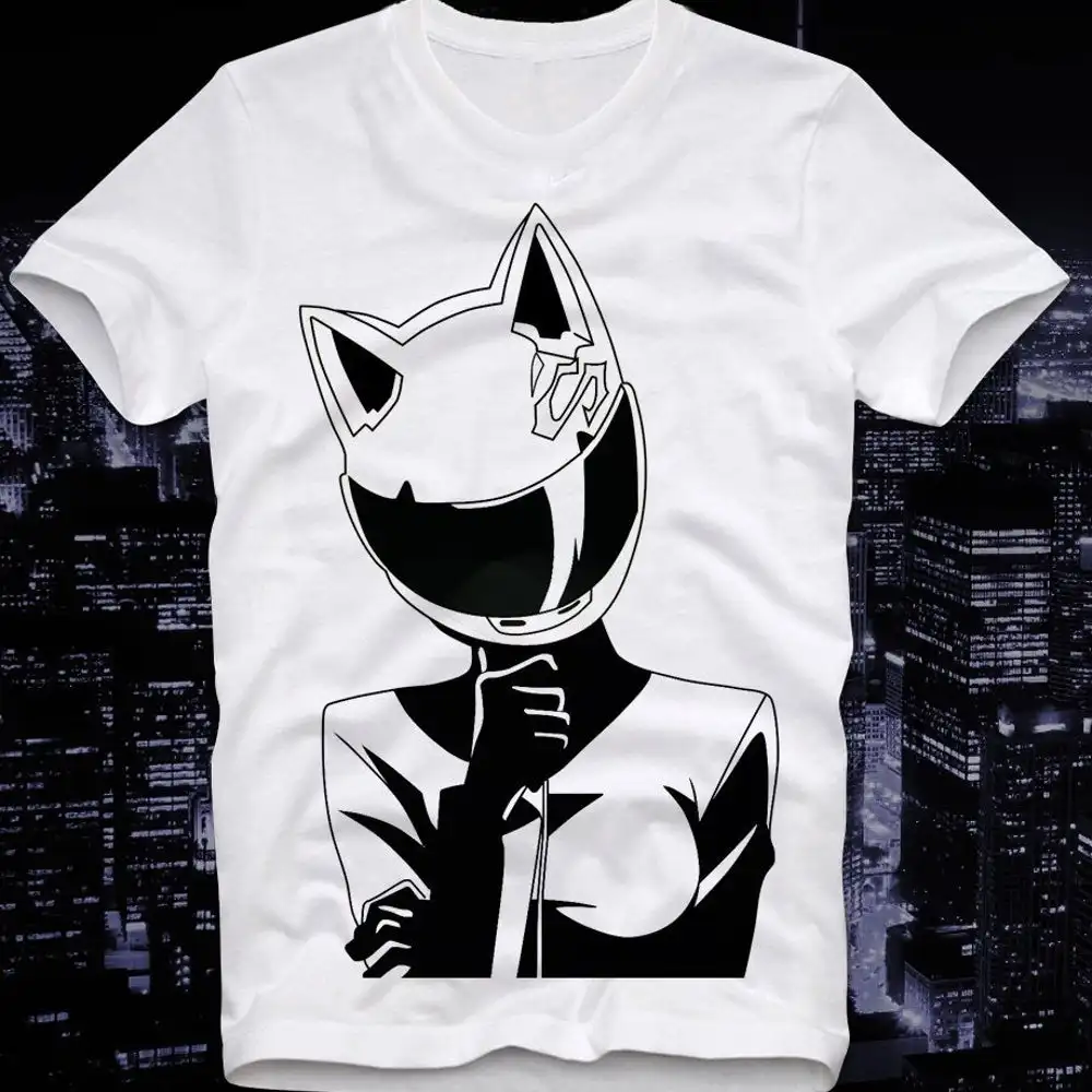 Футболка Durarara! Сельти штурлусон DRRR! Аниме Манга в долларах Slasher Rider японская (1) |