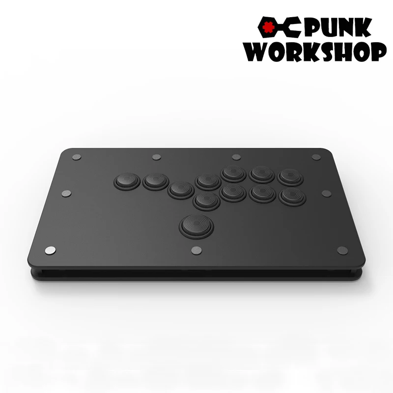 アーケードコントローラーpunk workshop 白色✕黒天板 レバーレス