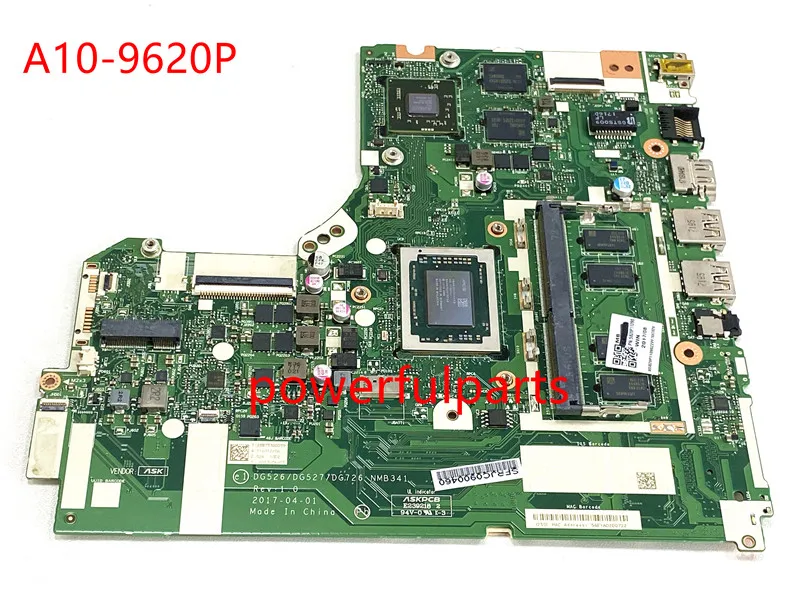 100% работает для Lenovo IdeaPad 320-15abr материнская плата 15 6 &quotс A10-9620P процессор 5B20P11090 DG526