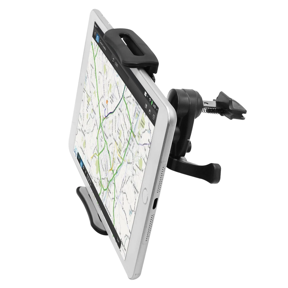 360 Degree Rotating Car Air Vent Mount Holder Stand For Ipad 1 2 3 4 mini 4-11 Inch Samsung Huawei Tablet Phone Gps Etc Tablet Holder Tablet Stand Mobile Phone Holder