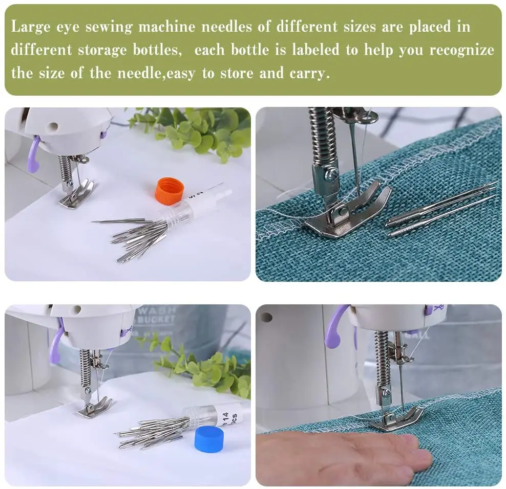 50Pcs Sharp Sewing Machine Needles Universal Machine Needles Size 9, 11,  12, 14, 16, for Home Sewing Machine DIY Sewing Tools - AliExpress