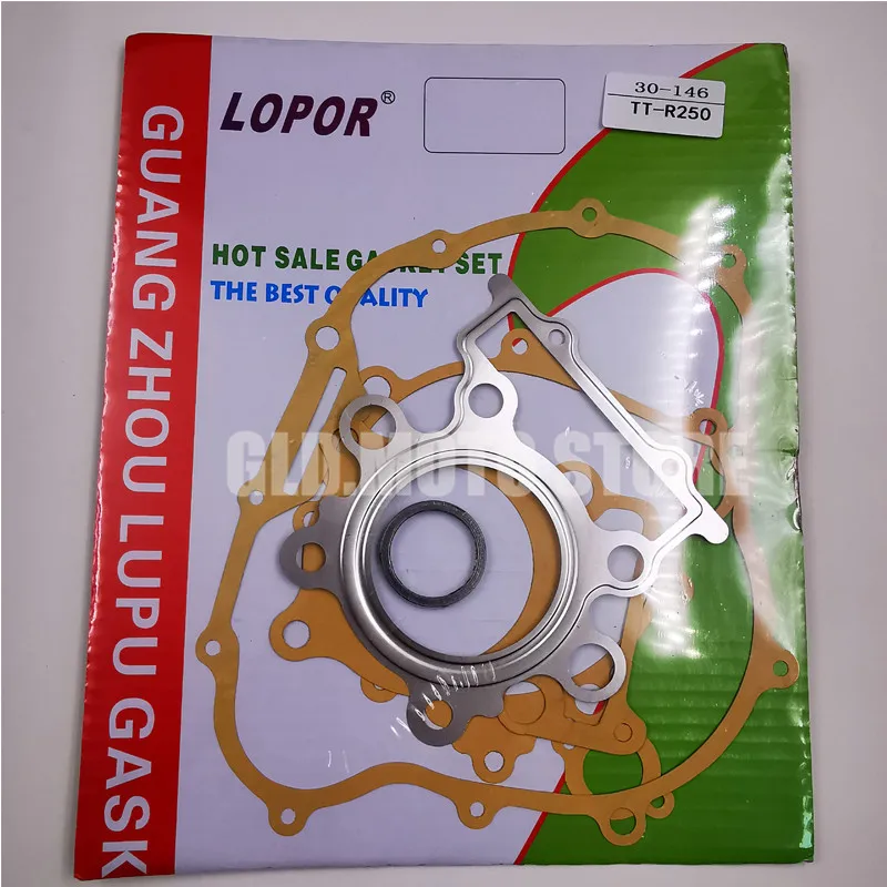 Motorcycle Complete Engine Cylinder Cover Overhaul Pad Gaskets For YAMAHA TTR250 TTR 250 | Автомобили и мотоциклы