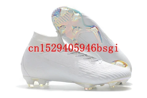 

2020 mens soccer shoes SUperFlys FG soccer cleats Crampons de football boots botas de futbol high ankle 44