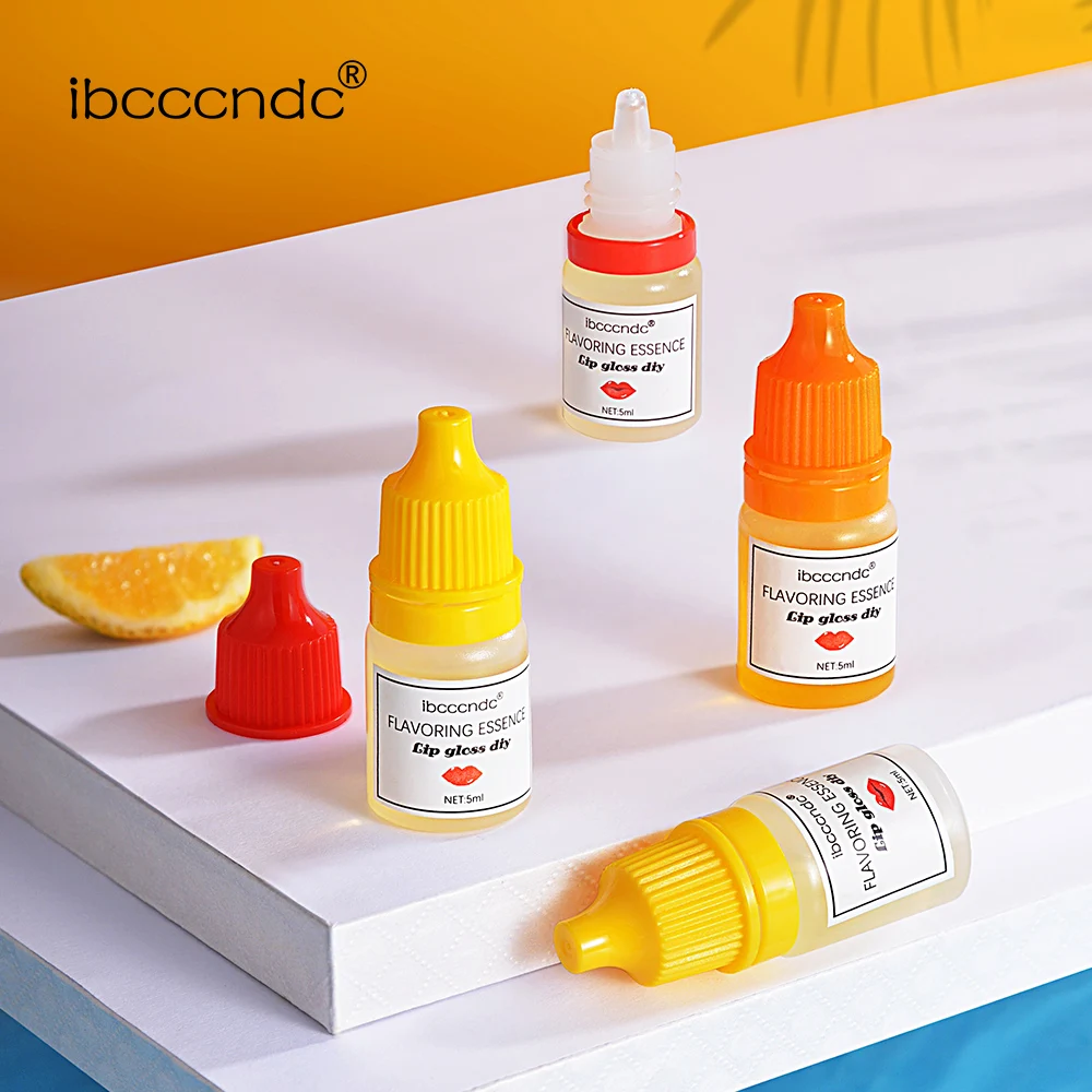 5ml Natural Flavor Essence Fragrance Essence for Handmade Cosmetic Lip Gloss Base Lipgloss DIY Flavoring Essential oils