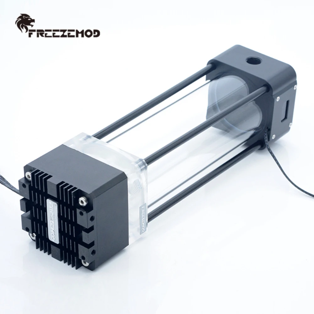 Freezemod aio-bomba reservatória com tela de temperatura,