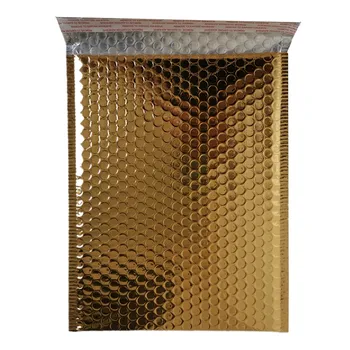 

10 PCS/Lot Different Specifications Gold Plating Paper Bubble Envelopes Bags Mailers Padded Shipping Envelope Bubble Mailing Ba