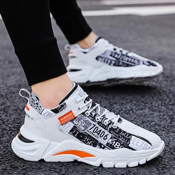 

Fashion Men Casual Shoes Lace-Up Breathable Shoes Sneakers casual breathable sneakers fashion running shoes Zapatillas De Hombre