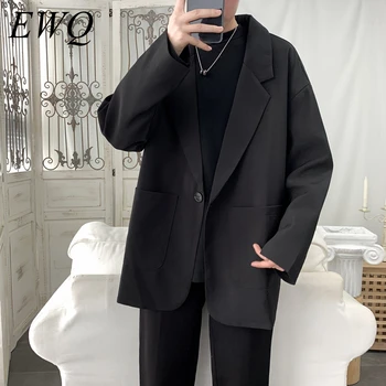

EWQ / men's wear spring new Suit Jacket 2020 Trend Self-cultivation casual blazers Loose korean fashion Coat Handsome 9Y1182