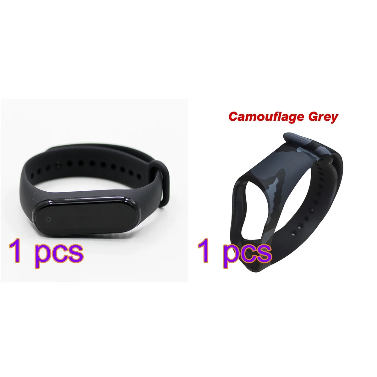 ADD Strap Xiaomi mi-браслет 4 смарт-браслет Xiao mi смарт-браслет 4 спортивный браслет Bluetooth 5,0 Водонепроницаемый Фитнес-трекер для измерения сердечного ритма - Цвет: ADD Strap
