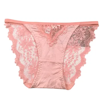 

Panties Womens Essentials Stretch Panty Lace Trim 8 Colors Comfy Sexy Underpants Underwear Lingerie sous vetement femme bielizna