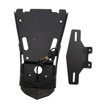 

Motorcycle Tail Mount License Plate Bracket Brake Rear Lamp Tail Light for BMW R NINE T 2014-2018 R9T