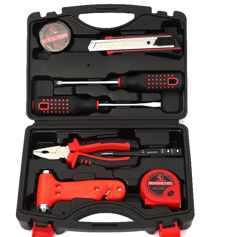 

8609A Combined Tool Household Multi-functional Car Maintenance Gift Integral Exchange Tool Box a Generation of Fat