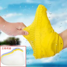 Силиконовый чехол для обуви дождливые дни открытый противоскользящие водонепроницаемые утолщенные износостойкие ботинки унисекс для детей и взрослых