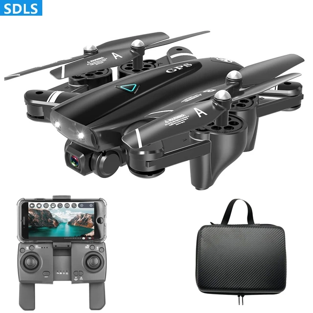 $177.99  GPS Drone 4K HD Camera Quadcopter 5G Wifi FPV Auto Return Foldable Helicopter 20 Mins Long Battery 