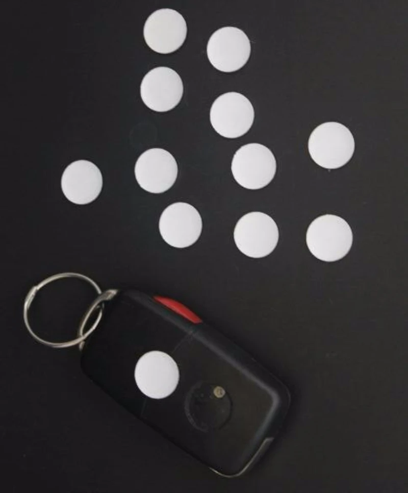 5 шт. 14 мм наклейка на ключ от автомобиля для VW Toyota peugeot Benz Opel Audi Ford Honda Mazda hyundai KIA Fob эмблема значок радио кнопка