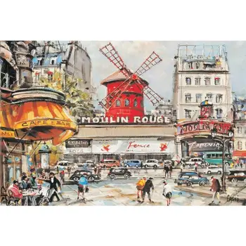 

Jigsaw Puzzles 1000 Pieces Paper Assembling Picture Landscape Puzzles AdultsToys