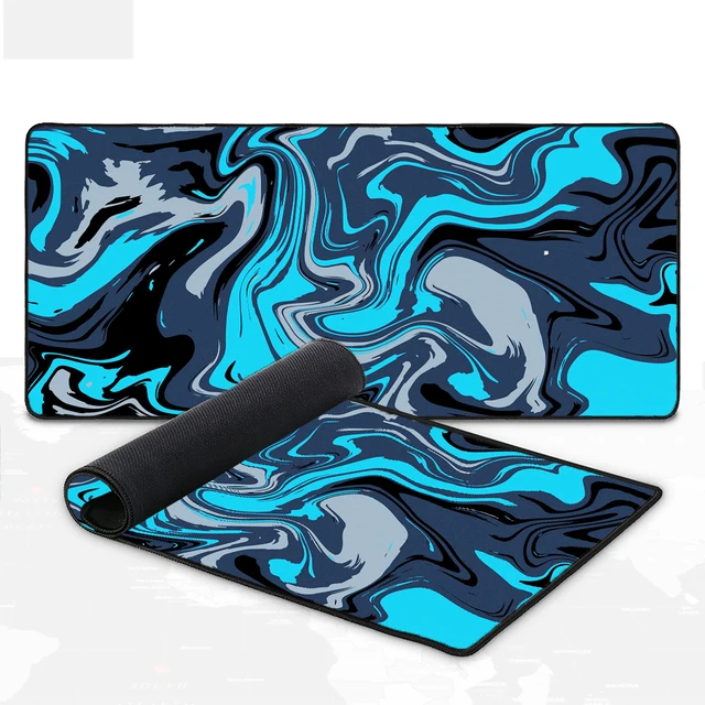 Personalized Fabric Mouse Pad Art Table Mats Office Carpet Desk Pad Mouse Mat Black Big Mousepad Rubber Mat for Computer Table 16
