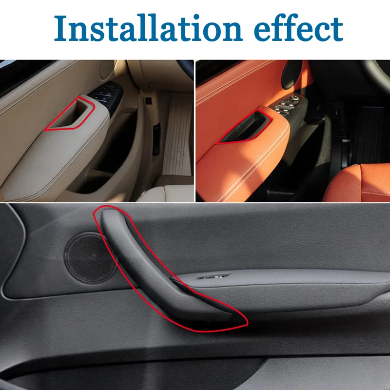 Auto Innentür Griff Türplatte Pull Connector Trim Abdeckung für BMW X3 X4  F25 F26 2010-2017 Auto Interieur Zubehör