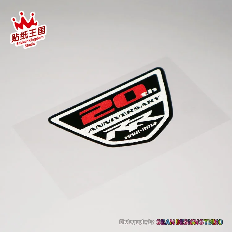 Для HONDA CBR CBR600RR CBR1000RR огнестойкий Шлем Наклейка на мотоцикл наклейки Водонепроницаемый 20 - Цвет: B 9x5cm