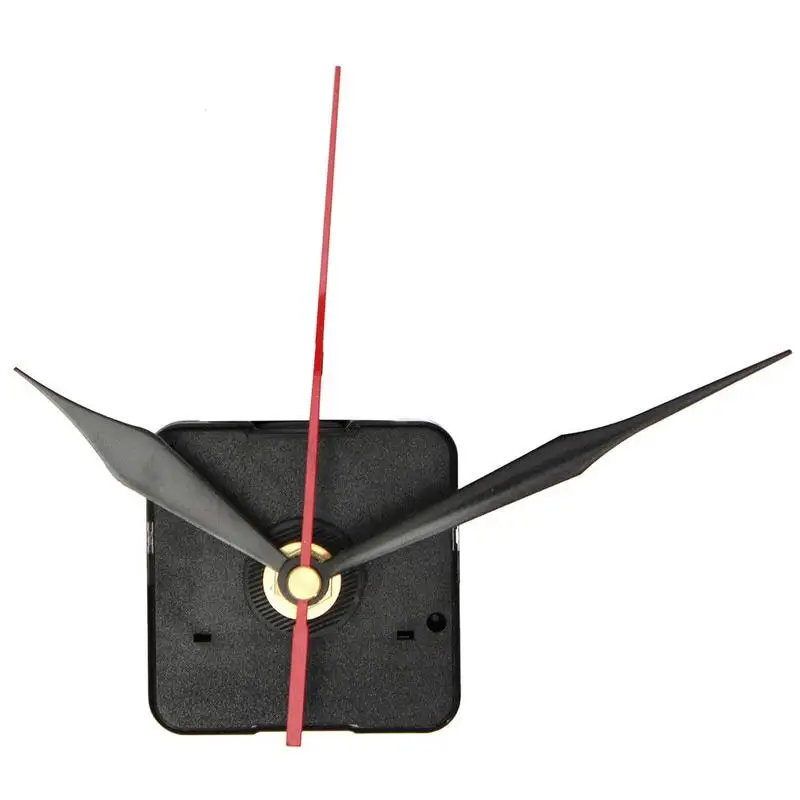 1 шт. механизм вышивки крестом кварцевые настенные часы механизм движения черный металлический указатель DIY комплект запчастей