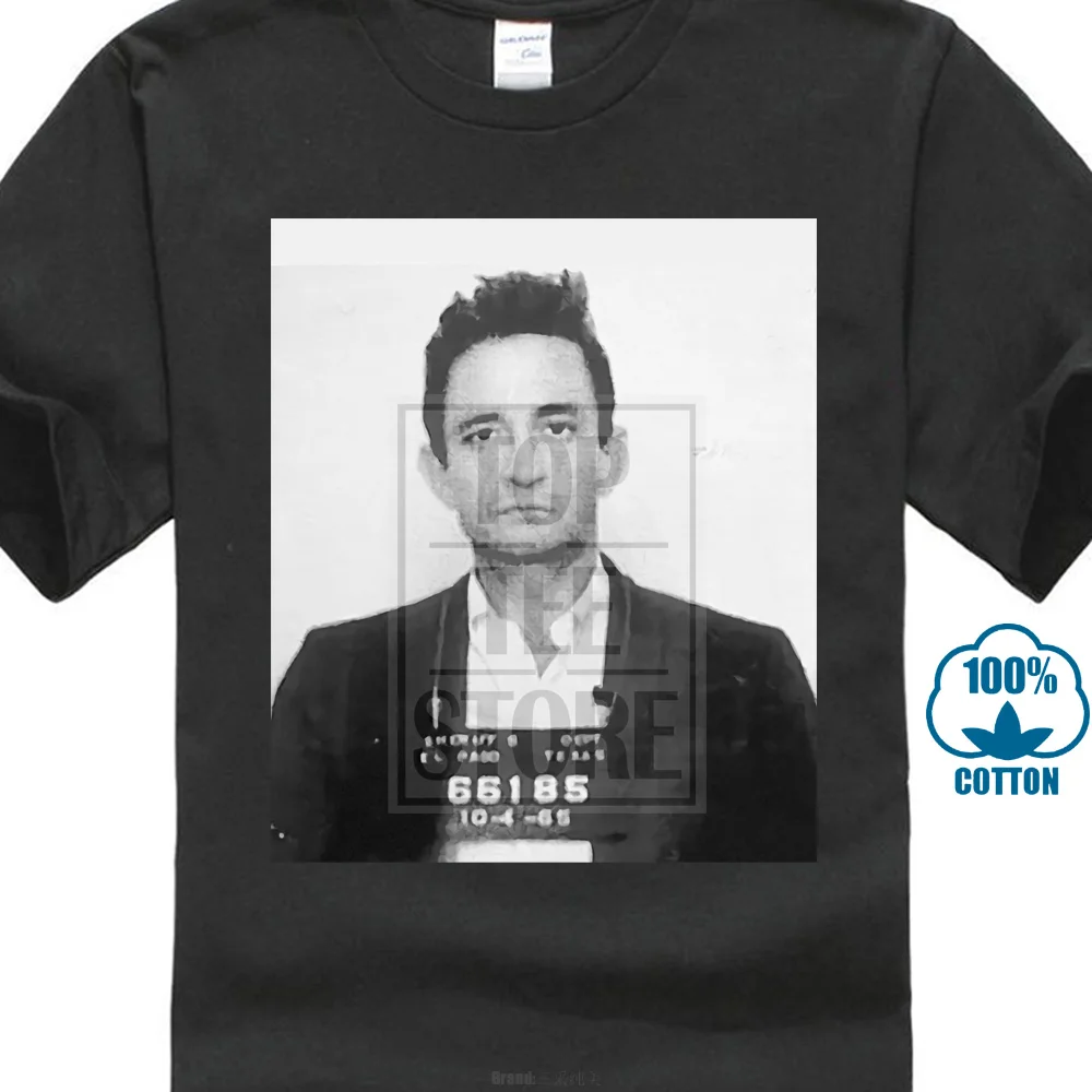 johnny cash mugshot shirt