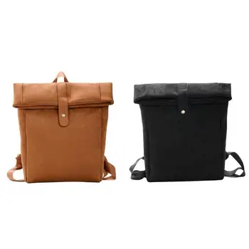 

Hot Sale Handbag Skillful Manufacture Women Retro Suede Backpack Solid Color School Shoulder Bag Casual Rucksacks