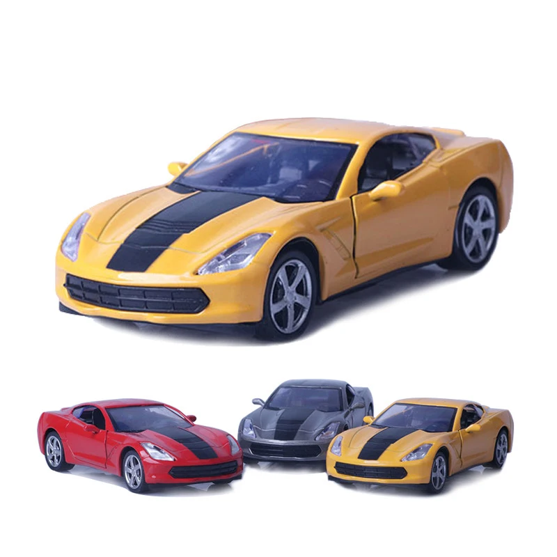 

Модель спортивного автомобиля из металлического сплава, 1:32, Y113