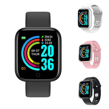 

Smart Watch Y68 Fitness Bracelet Activity Tracker Heart Rate Monitor Blood Pressure Bluetooth Watch For Ios Android