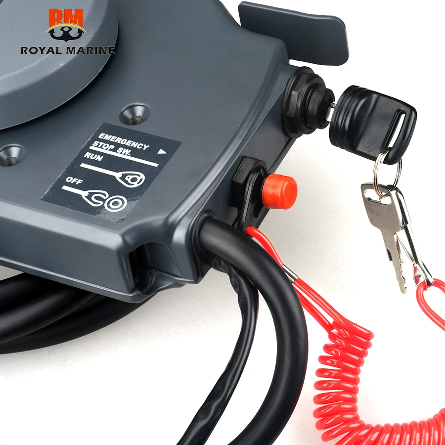 船外機用サイドリモートコントロールボックス プッシュツー