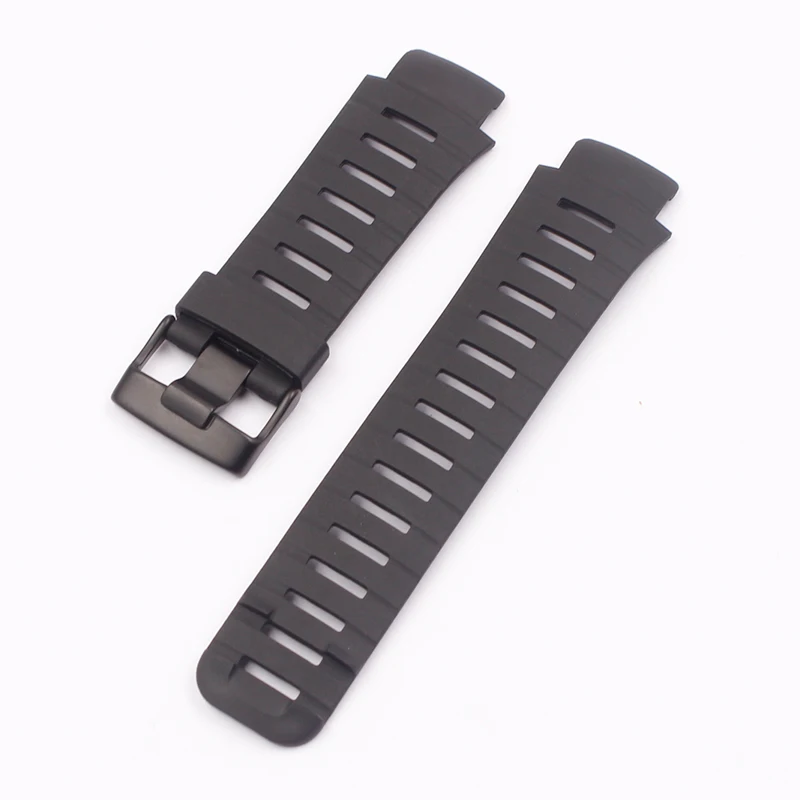 Watch Accessories Silicone Watch Strap Suitable for SUUNTO  X-LANDER  Spartan Warrior Strap Convex 22mm Men's Watch Strap