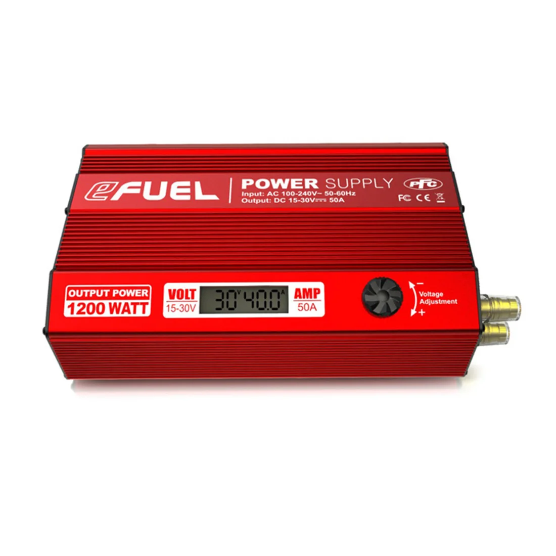 

SKYRC EFUEL 1200W 50A DC Regulated Power Supply Adapter with Cooling Fan Active PFC for ISDT T8 icharger X6 308 4010 Charger