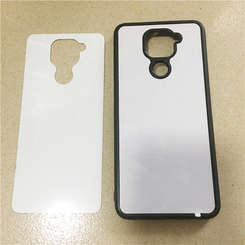 2D Sublimation Case For Xiaomi Redmi 9A 9C Note 9 Pro Max Note 10 Lite Note 5 6 Pro 9S K40 TPU Blank Cover Metal Sheet 10pcs
