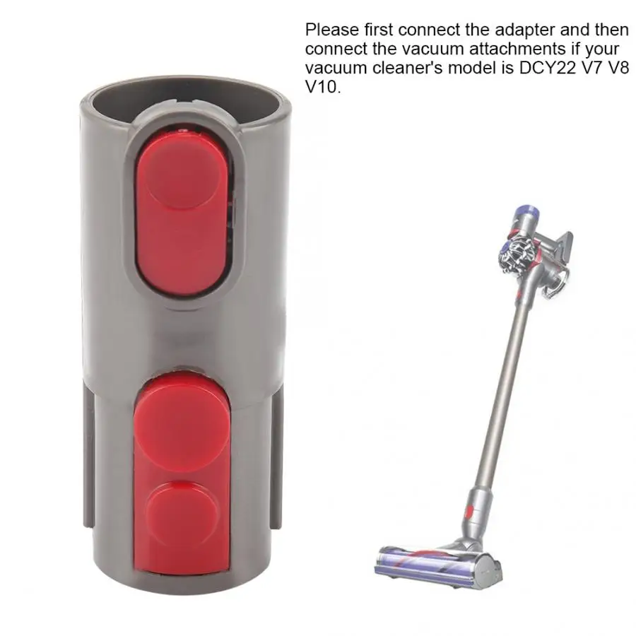 Соединитель адаптера для Dyson V6 преобразован в V7 V8 V10 пылесос щетка для удаления пыли щетка для удаления волос для домашней уборки