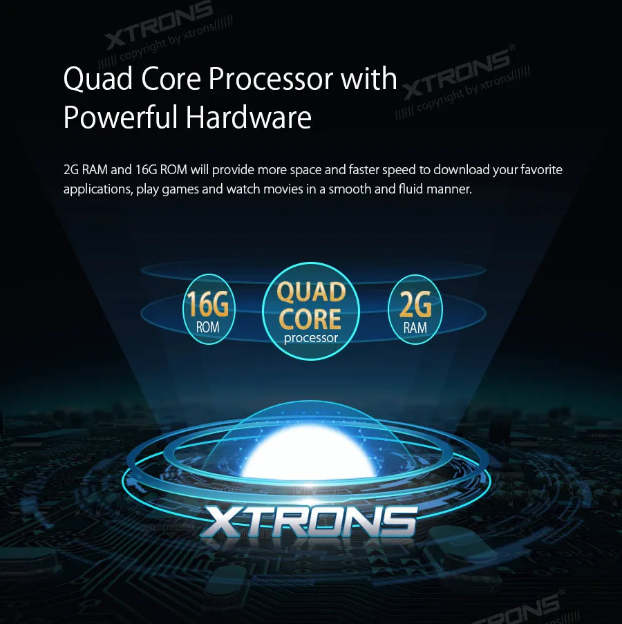 XTRONS Универсальный 10," головное устройство Android 9,0 Автомобильный мультимедийный плеер Радио Стерео 1080P видео руль gps RCA OBD без DVD