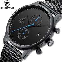 2020 New CHEETAH Luxury Men Watches Waterproof Simple Sport Male Clock Fashion Men's Quartz Wrist Watch Relogio Masculino